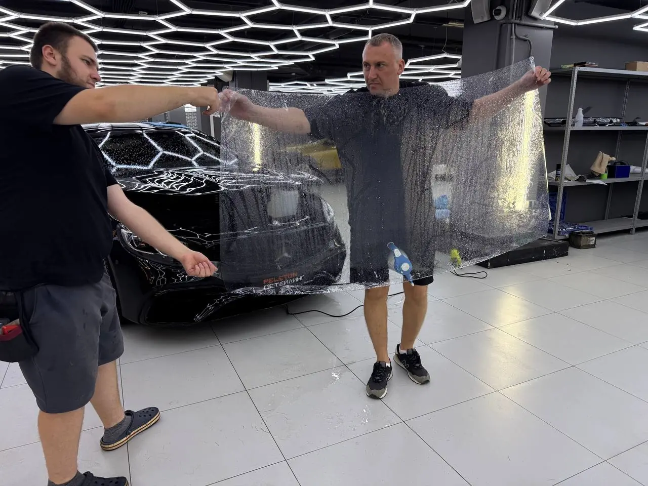 Бронирование лобового стекла Mercedes-AMG S63: защита на уровне автомобиля